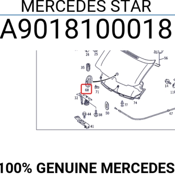 Excellent Price. Mercedes Benz Original *NO discounts. - Picture 6 of 6